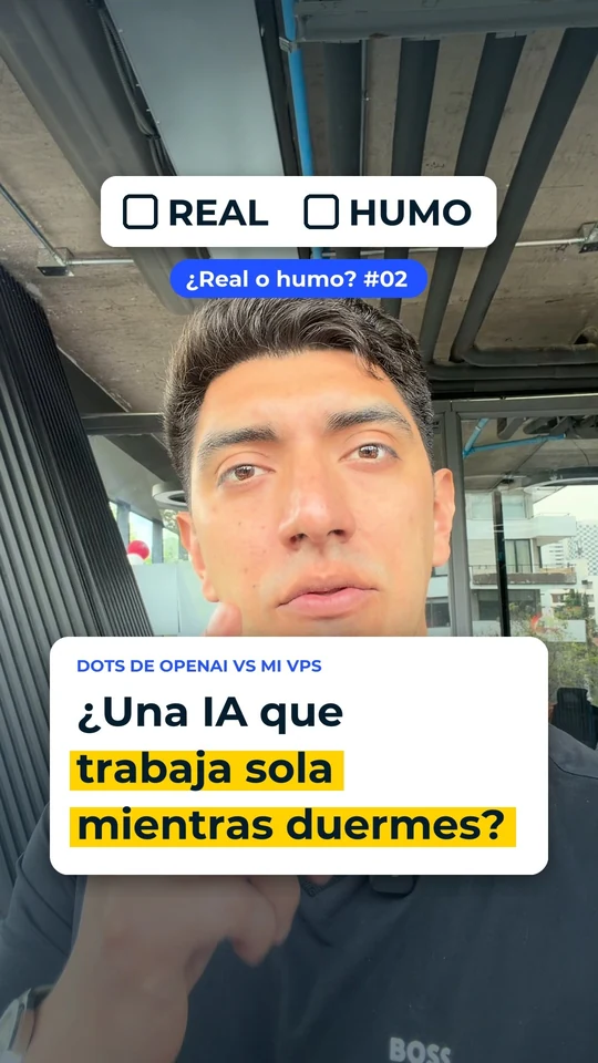 Portada del reel 02: ¿Una IA que trabaja sola mientras duermes?